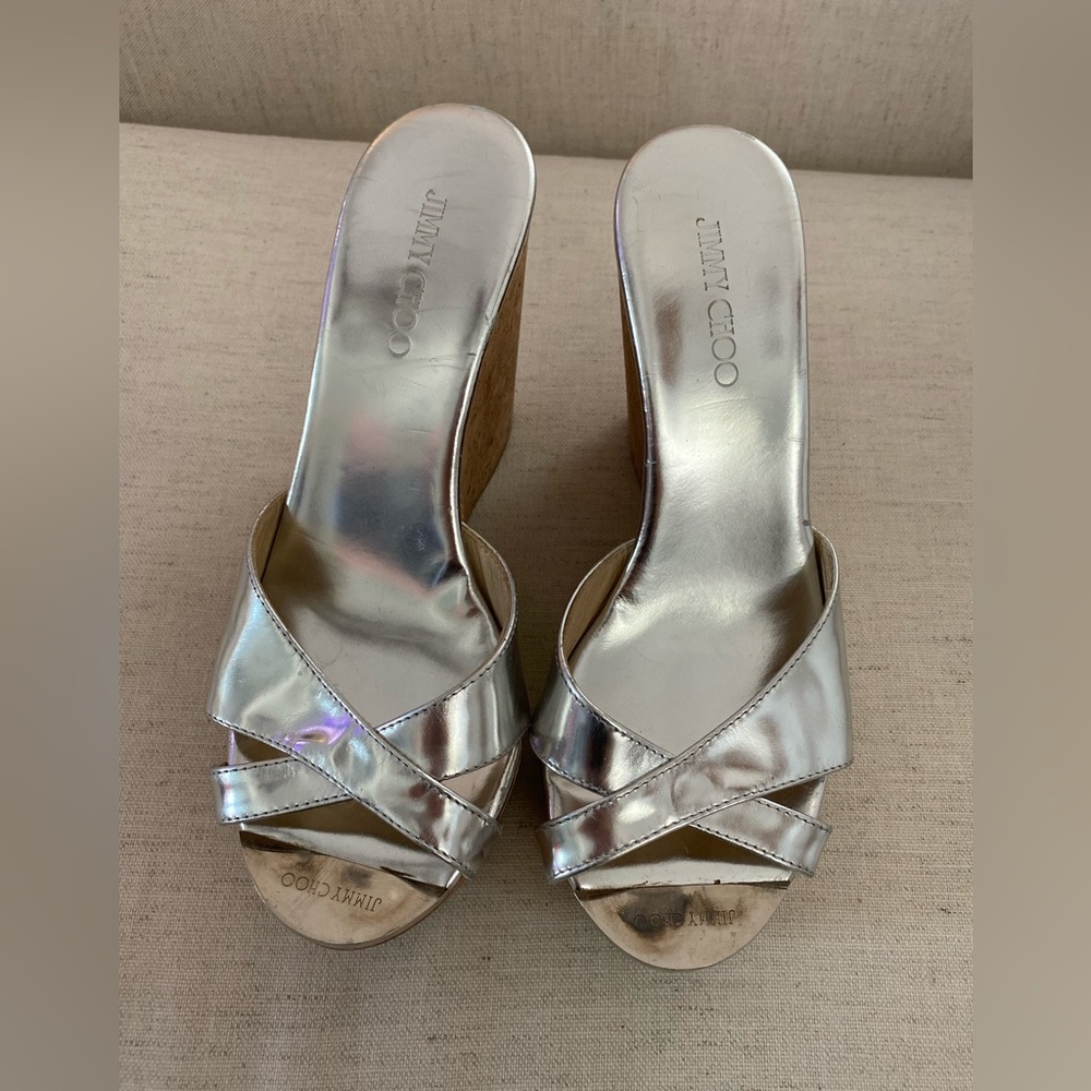 Jimmy choo wedge sandals